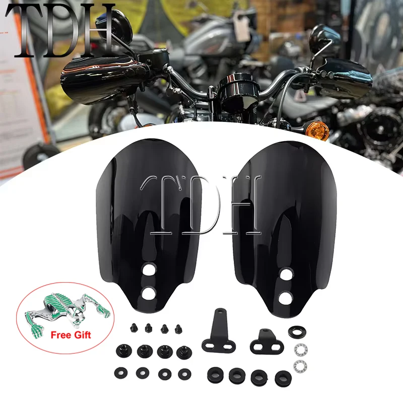 

Motorcycles Hand Guards Handle Protector Handguard Handlebar Protection For Harley Sportster 2004-2021 Custom Roadster Nightster