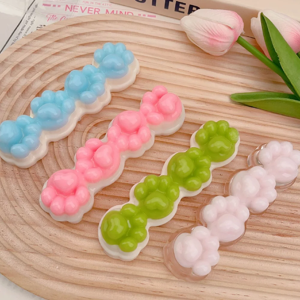 TPR Cat's Paw withStress Relief Squishy Toy Fidget Toy Mini Kawaii Cat Four Paw Silicone Small Cat Paw Cute Pink Cat Foot