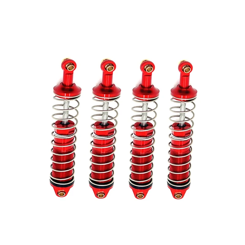 RC Car Upgrade Front Rear Hydraulic Shock Absorber Kit For UDIRC 1/12 UD1201 UD1202 UD-12PRO RC Car Upgrade Parts Red