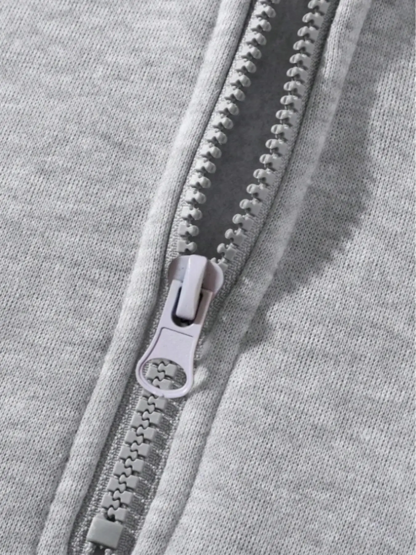 سترة بغطاء للرأس بنصف سحاب للرجال بلون سادة، بلوفر كاجوال عادي بأكمام طويلة، ملابس رجالية، فستان خريفي، ملابس الخريف والشتاء