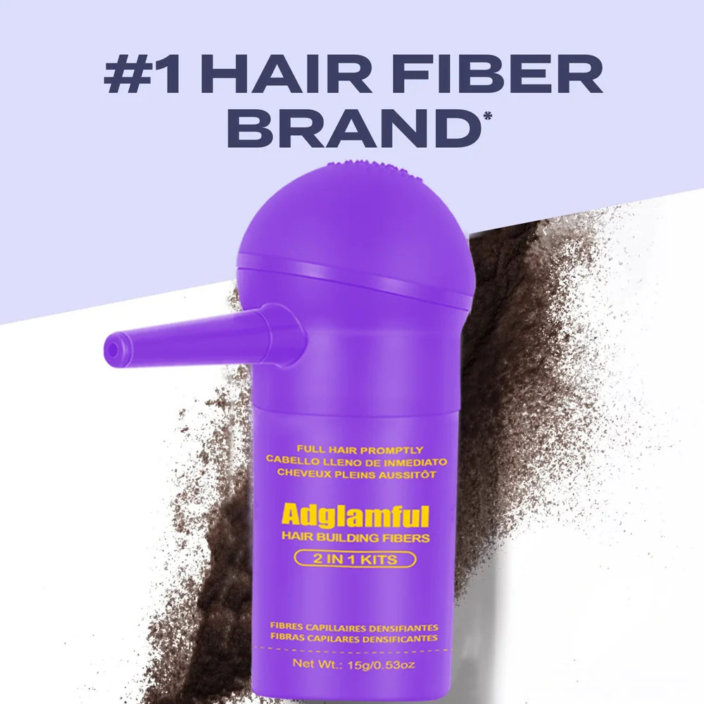 

Adglamful Hairline Powder, 15g Set, Covers Part Lines & Fills Hairlines, Enhances Hair Volume