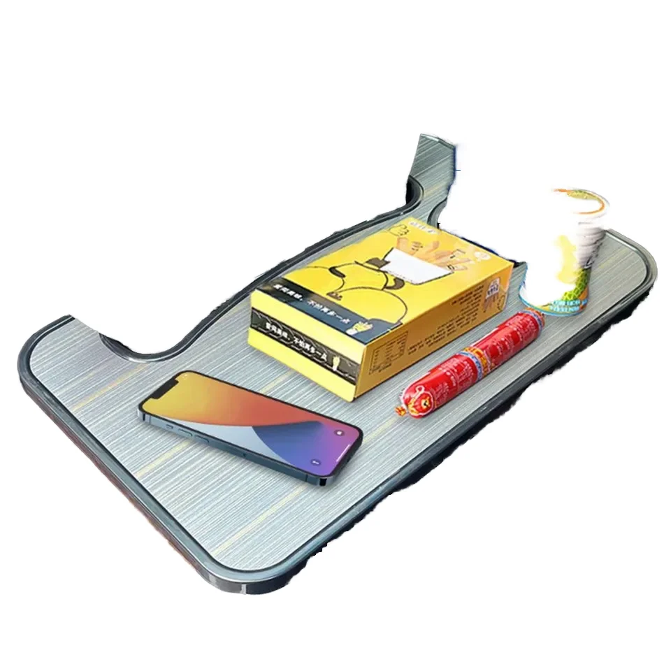

Автомобильный столик-поднос на руль из АБС-пластика для еды, работы, напитков, кофе, товаров, ноутбука, с функцией подставки и крепления на сиденье