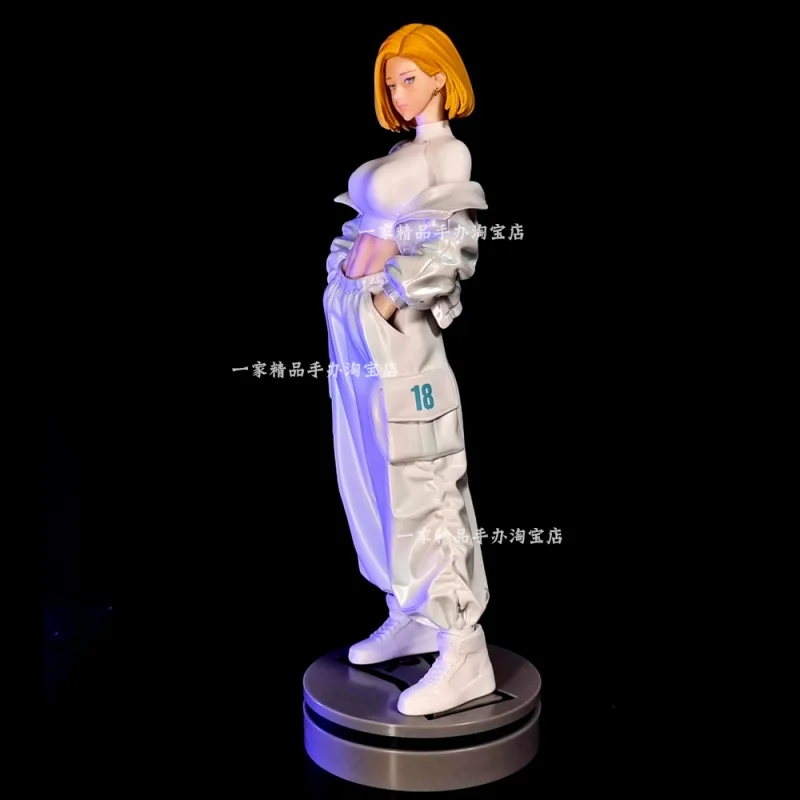 Dragon Ball Anime Toy Android 18 Gkfigure Model Beautiful Girl Lazuli Desktop Collection Toy Ornament Boy Birthday Gift Toy