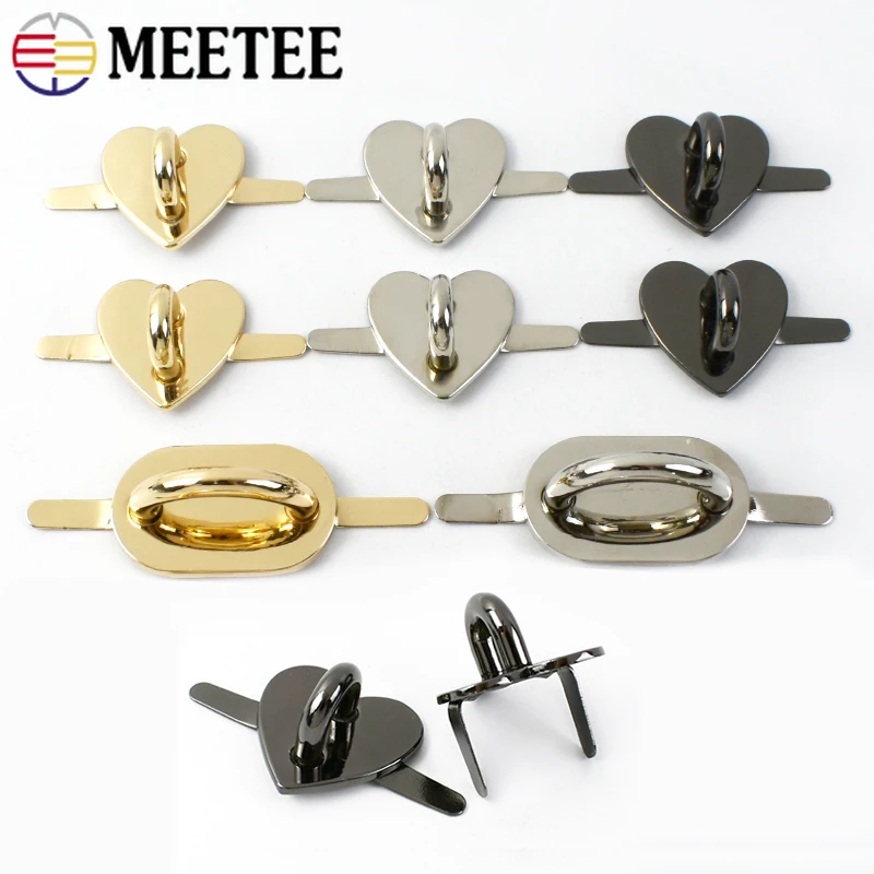 5/10/20Pcs Metal Arch Bridge Buckle O Ring Hooks Bag Handle Clasp Connector Side Clip Hook for Leather Crafts DIY Accessories
