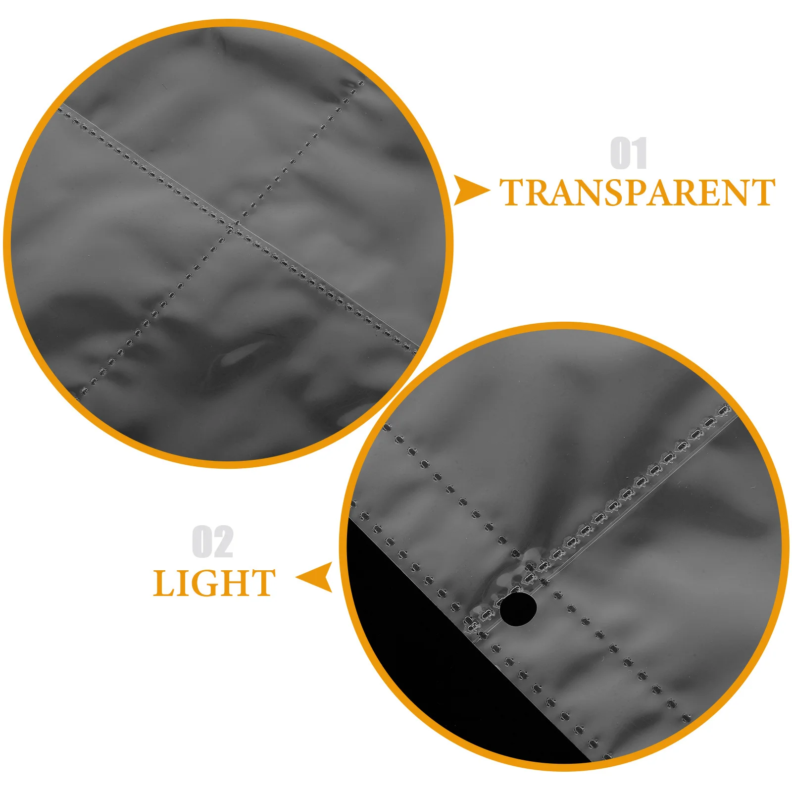 COHEALI 10 шт., держатели для торговых карточек из полипропилена для переплетов, пластиковый чехол для хранения фотографий на палубе