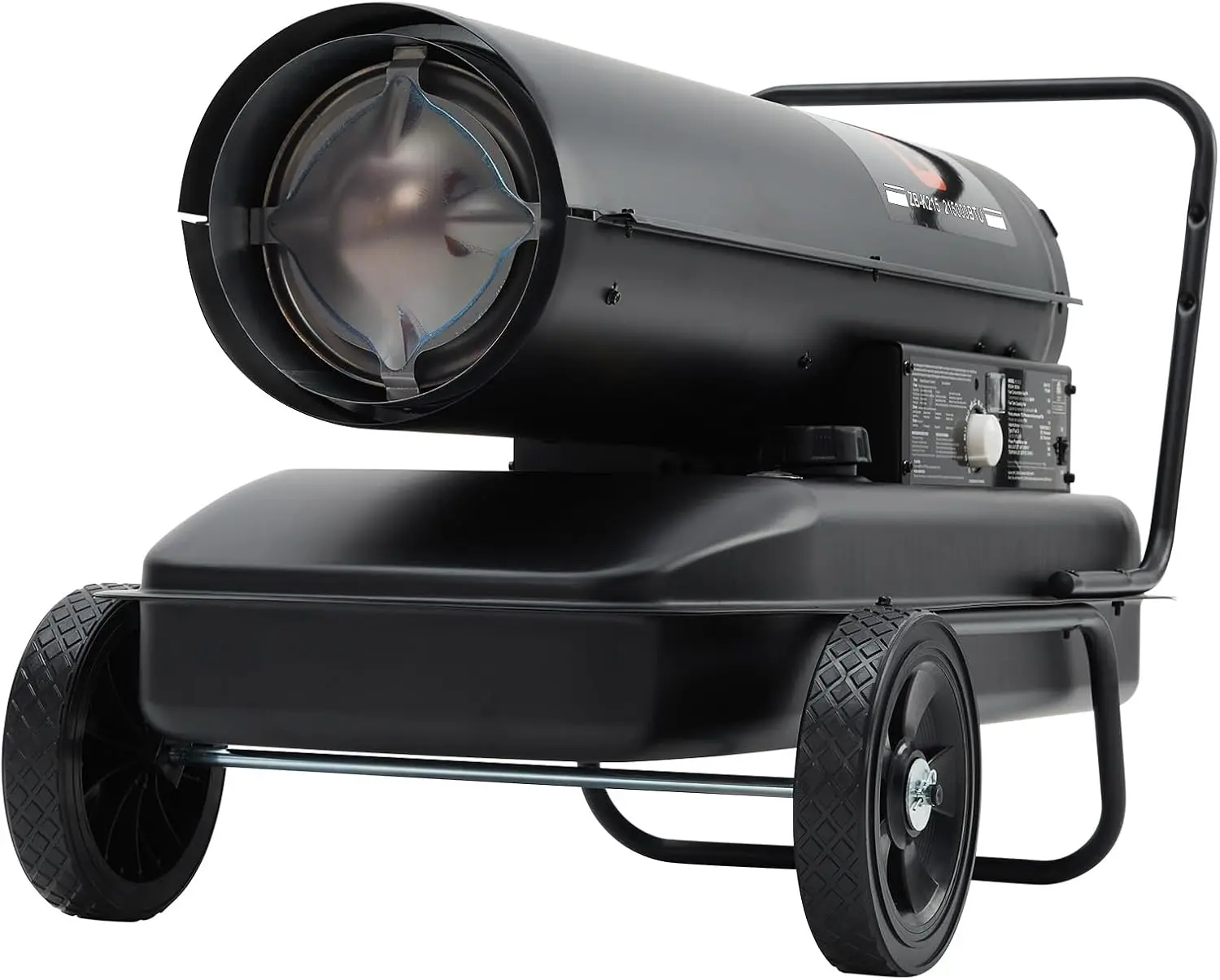 215,000 BTU Dual Fuel Forced Air Heater (Diesel/Fuel Oil) – Thermostat, 120V/60Hz, High-Output Heat for Industrial & Commercial Use