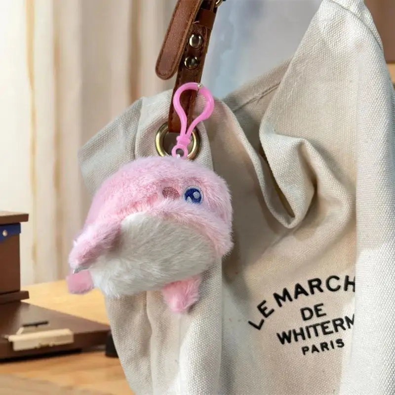 魅力的なぬいぐるみクジラ海洋動物人形おもちゃ、キーホルダー、バッグチャーム、バックパック飾り