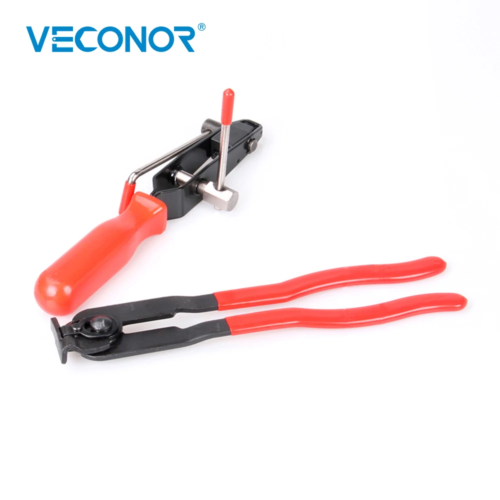 2PCS CV Joint Clamp Car Banding Install Tools Kit Ear Type Boot Clamp Pliers Repair Hand Tool For Fuel Filters Coolant Hose Pipe