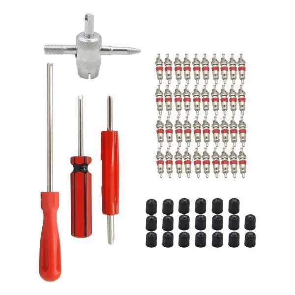Tire Valve Repair Tool High Quality Zinc Alloy 4 Pack Car Styling Replacement Accessory for Electric Vehicles and Rvs