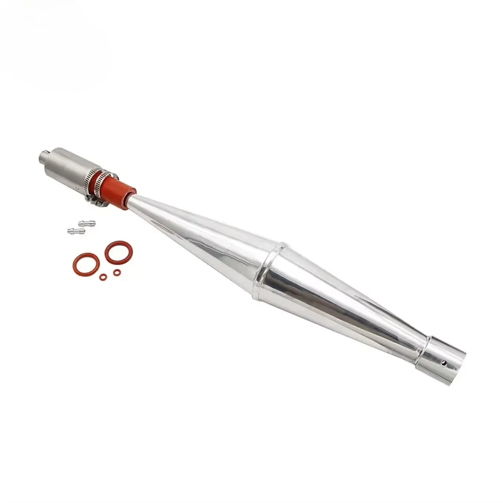 Metal Muffler Pipe or Exhaust Pipes Kit for 1/5 Rc Boat BWS RCMK QJ Zenoah CY Marine Engine Parts