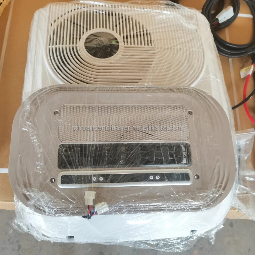 مكيف كهربائي بتيار متردد 12 فولت على السطح 12 فولت 24 فولت شاحنة فان جرار تكييف الهواء