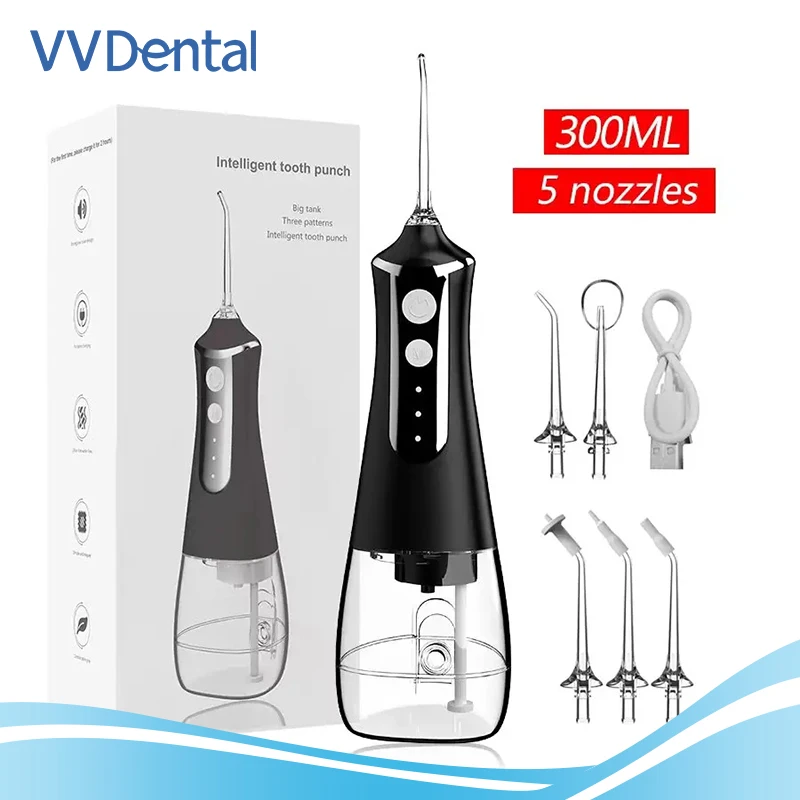 New Water Flosser Teeth Picks Cordless Portable Oral Irrigator Powerful And Rechargeable Water Flosser For Teeth Brace Care L10