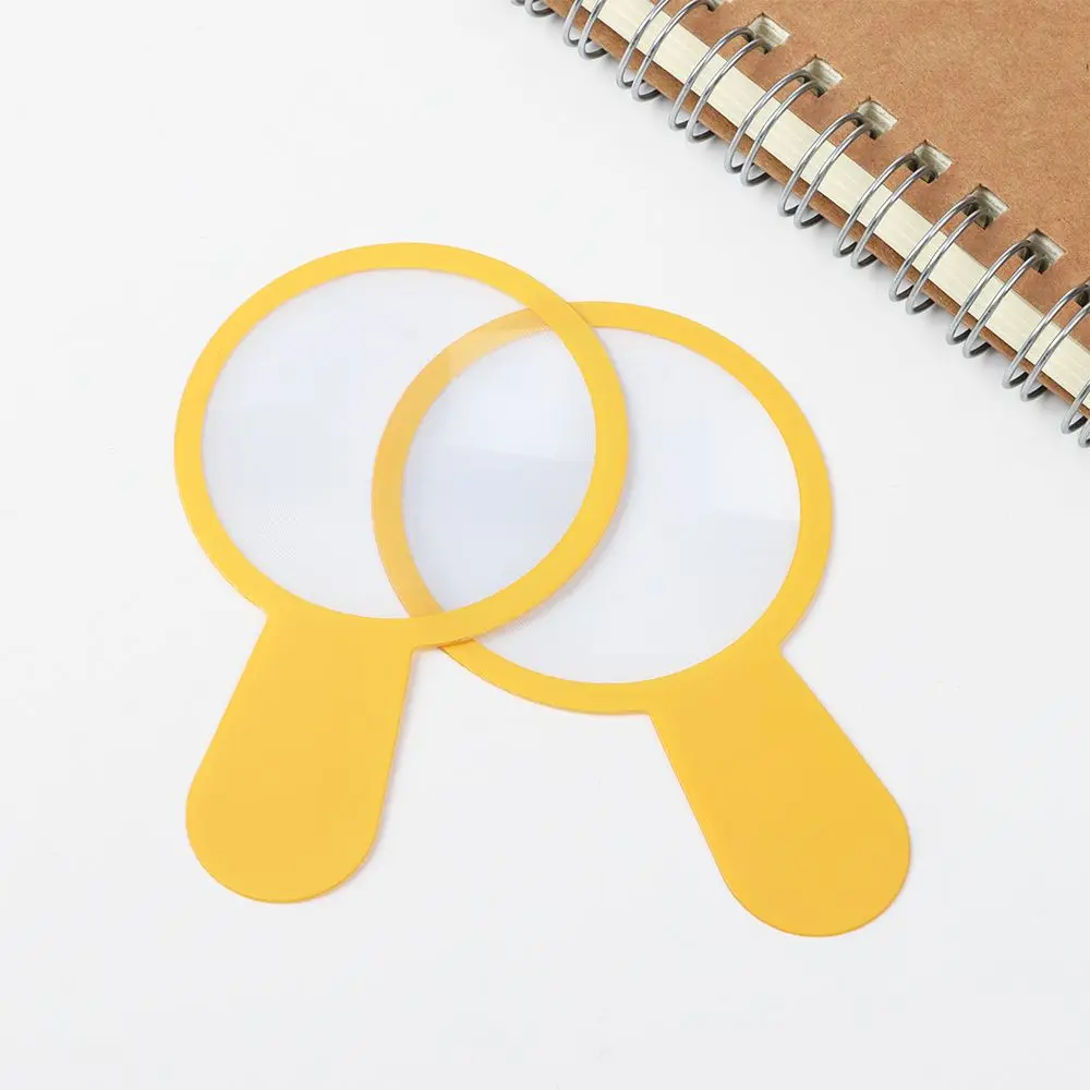 5/10pcs Plastic 45mm Insect viewer 3X Magnifying Jewelry Loupe Hand Held Magnifier Reading Glass Lens