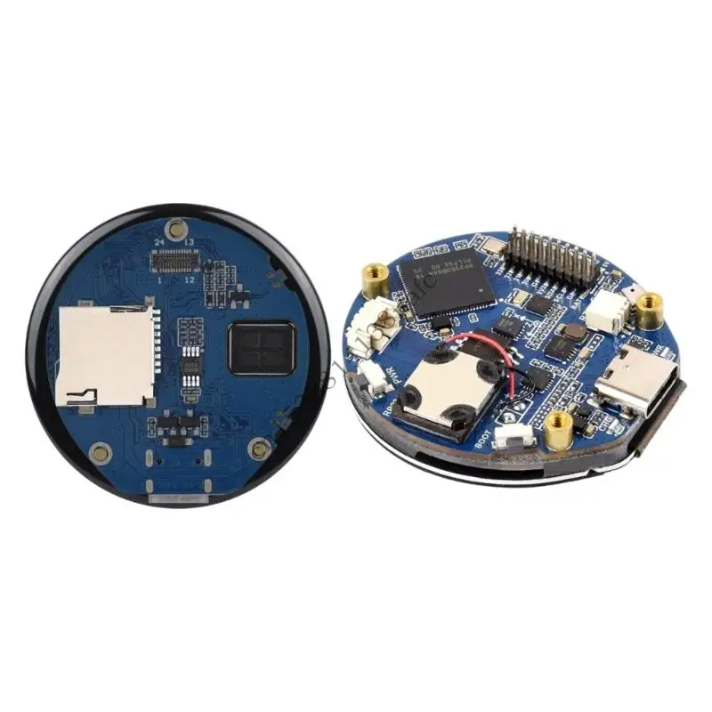 

594F Multifunction RP2350 Microcontroller Development Board 1.46inch Round Capacitive Touchable Screen Display Expansion Board