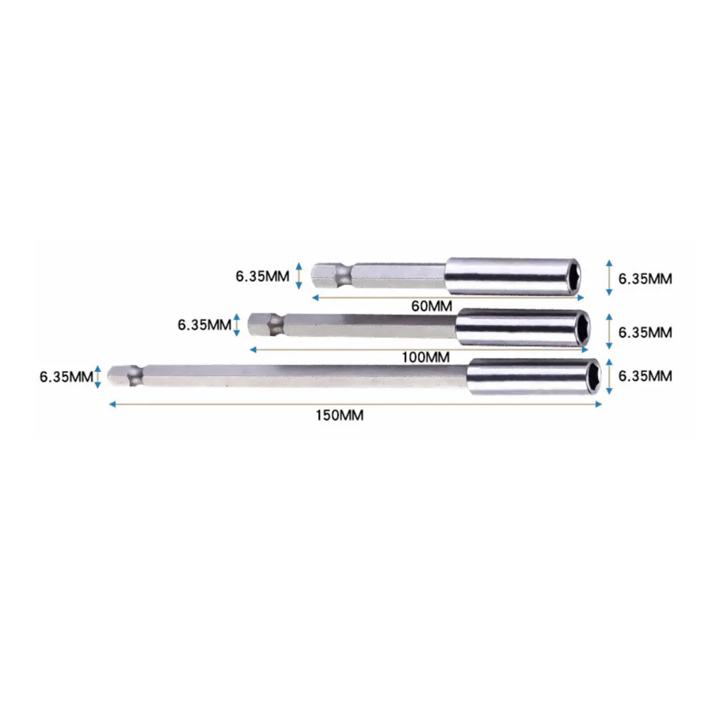 Binoax-Porte-embout magnétique hexagonal, barres de tournevis, rallonge électrique, tournevis, 1 \