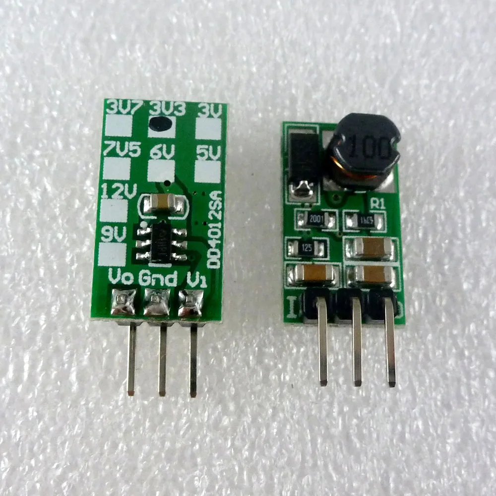 DD4012SA 5V-40V to 3.7V DC DC Step-Down Buck Converter Module Replace 18650 18500 Rechargeable li-ion Batteies Power