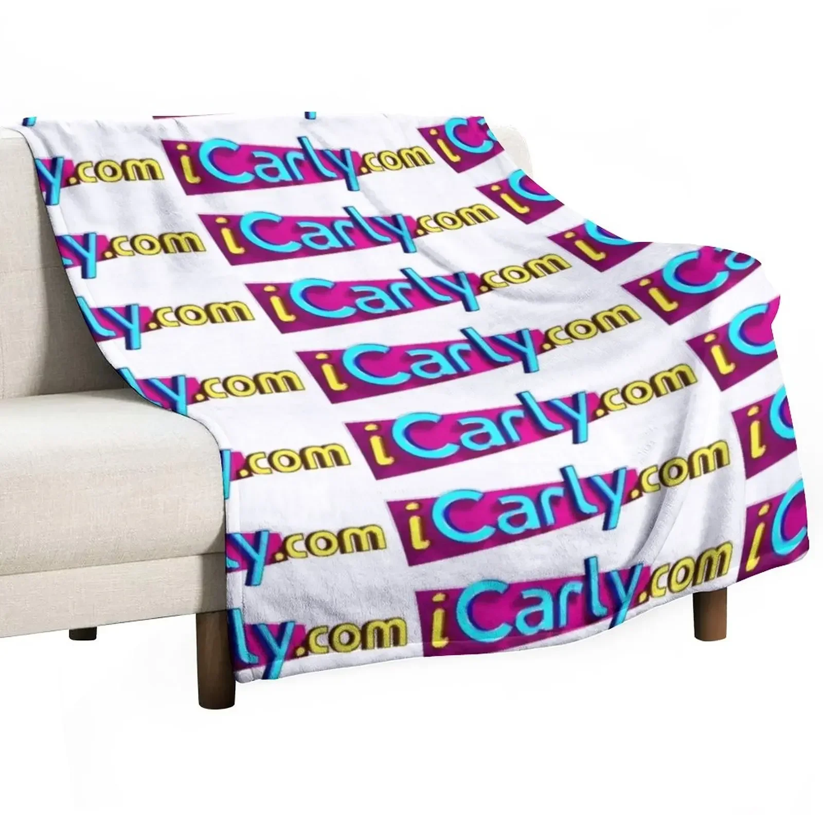 icarly.com Throw Blanket Soft Beds Plaid Blankets