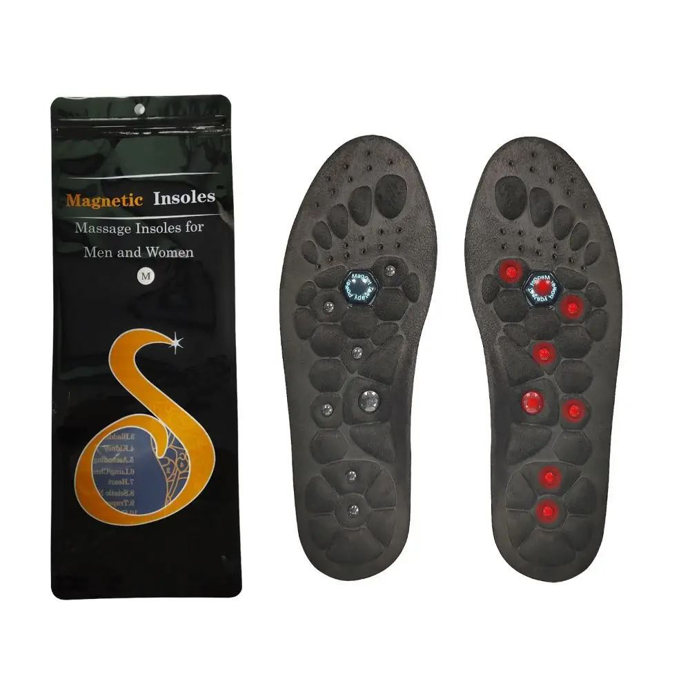 

1Pair EVA Orthopedic Insoles Pain Relief Shock Absorbing Massage Shoe Insoles Breathable Blood Circulation Magnetic Insoles