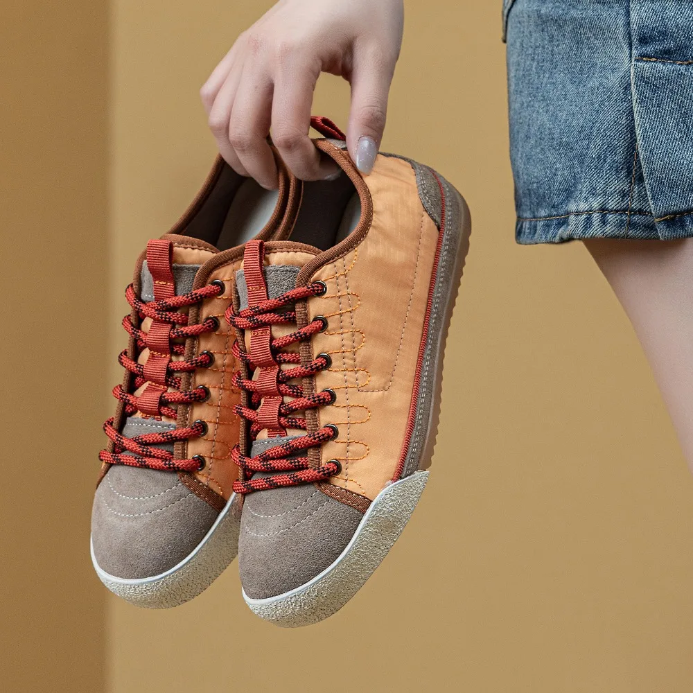 Spring Summer Casual Shoes Women Sneakers Retro Style Soft Comfortable Colorful Ladies Mesh Shoes Breathable D981