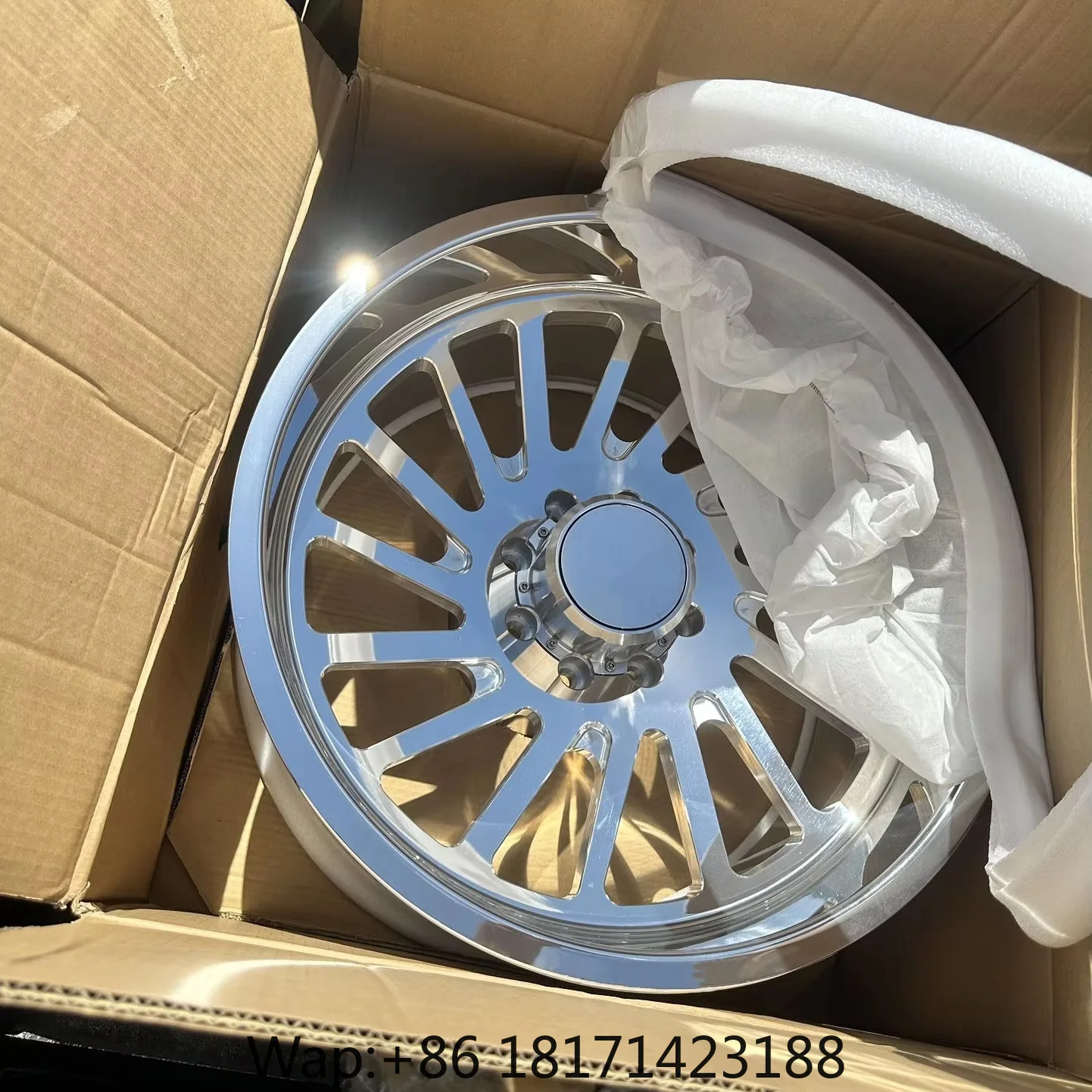 【Hot】24x14 22x12 26x14 Polished Deep Lip Forged Wheels for Pickup Trucks Custom Alloy Rims for Ford F250 for Chevy Silverado for