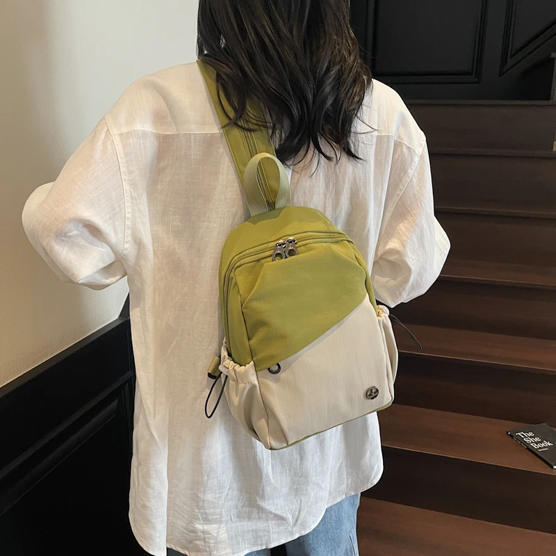 New 5.6 Huaxi Home Color Colion Design Women's Chest Bag 2025 Multi-Functional Single oulder Slant Cross Bag for Colleg...