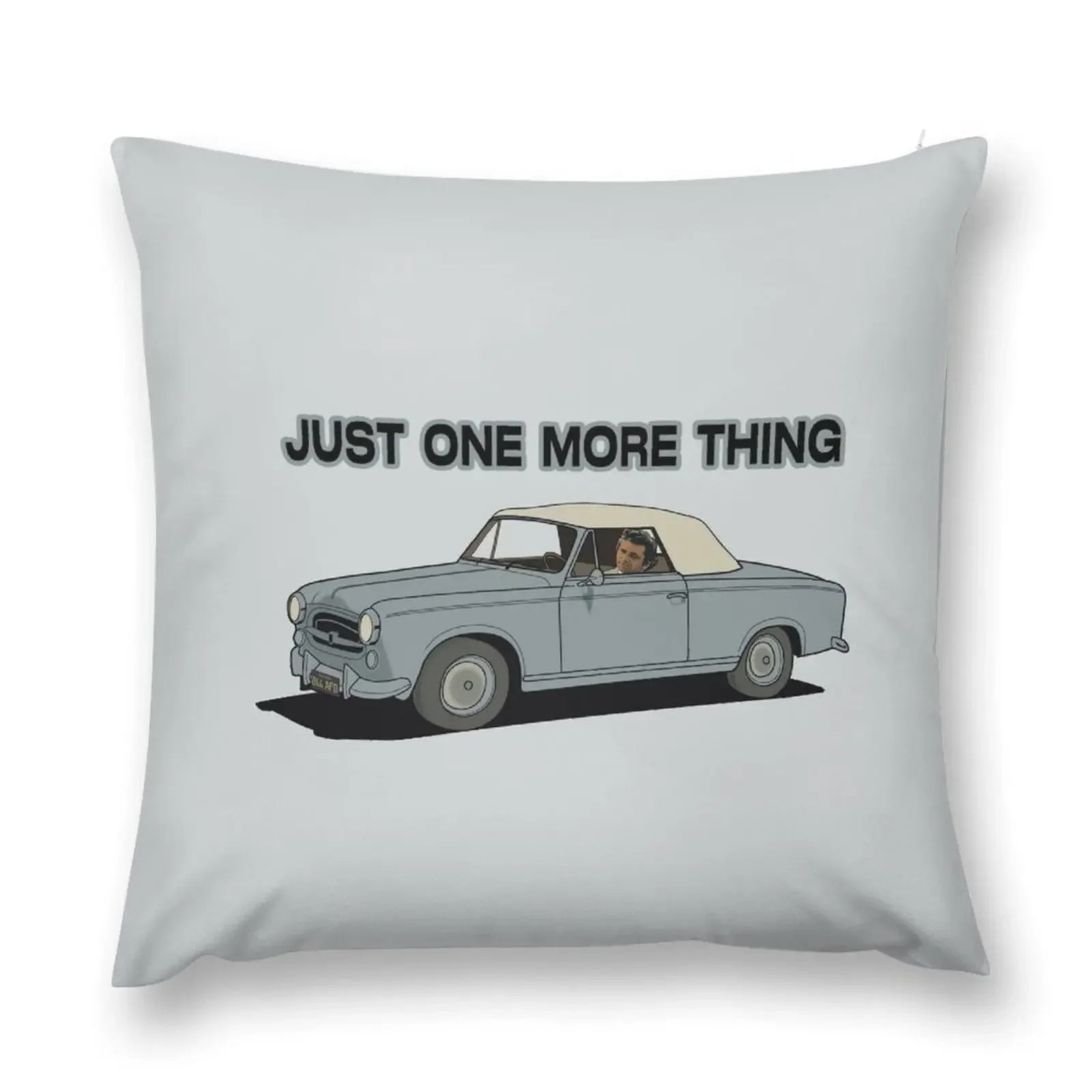 Columbo driving - Just one more thing Throw Pillow Cushions Sofa Cushions pillow