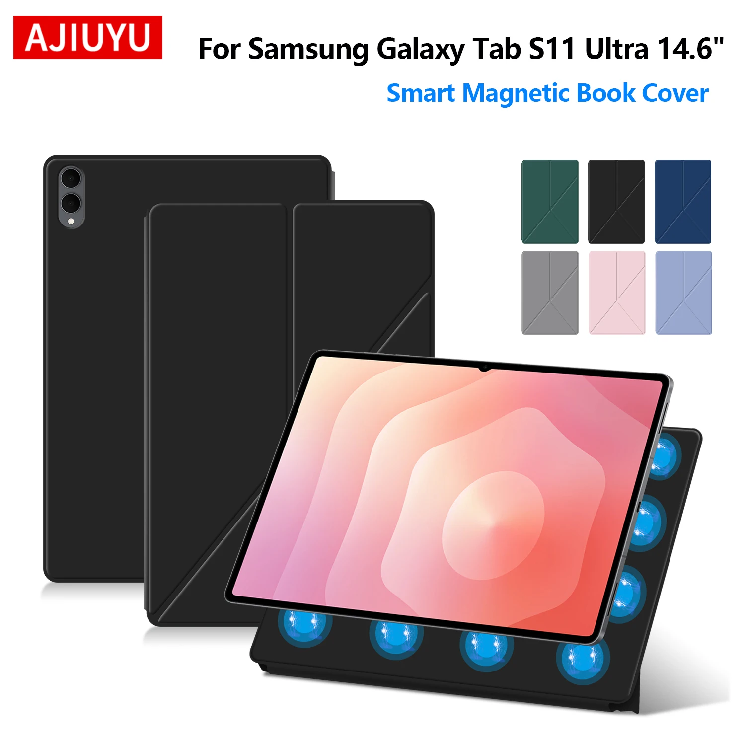 yZ[zSamsung Galaxy Tab S11 UltrapX}[gP[X 14.6C` C܂肽PUU[ubNJo[ Tab S11 Ultra 14.6C`^ubgP[X
