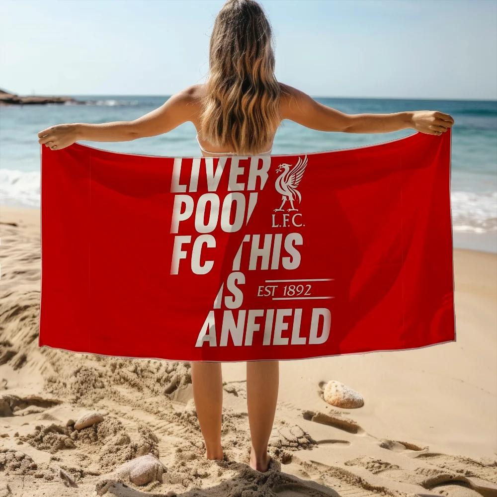 Beach Towels Microfiber Towel Large Travel Towel Thin Quick Drying Towels L-livErPools-l Fc For Home Bathroom Accessories Bath