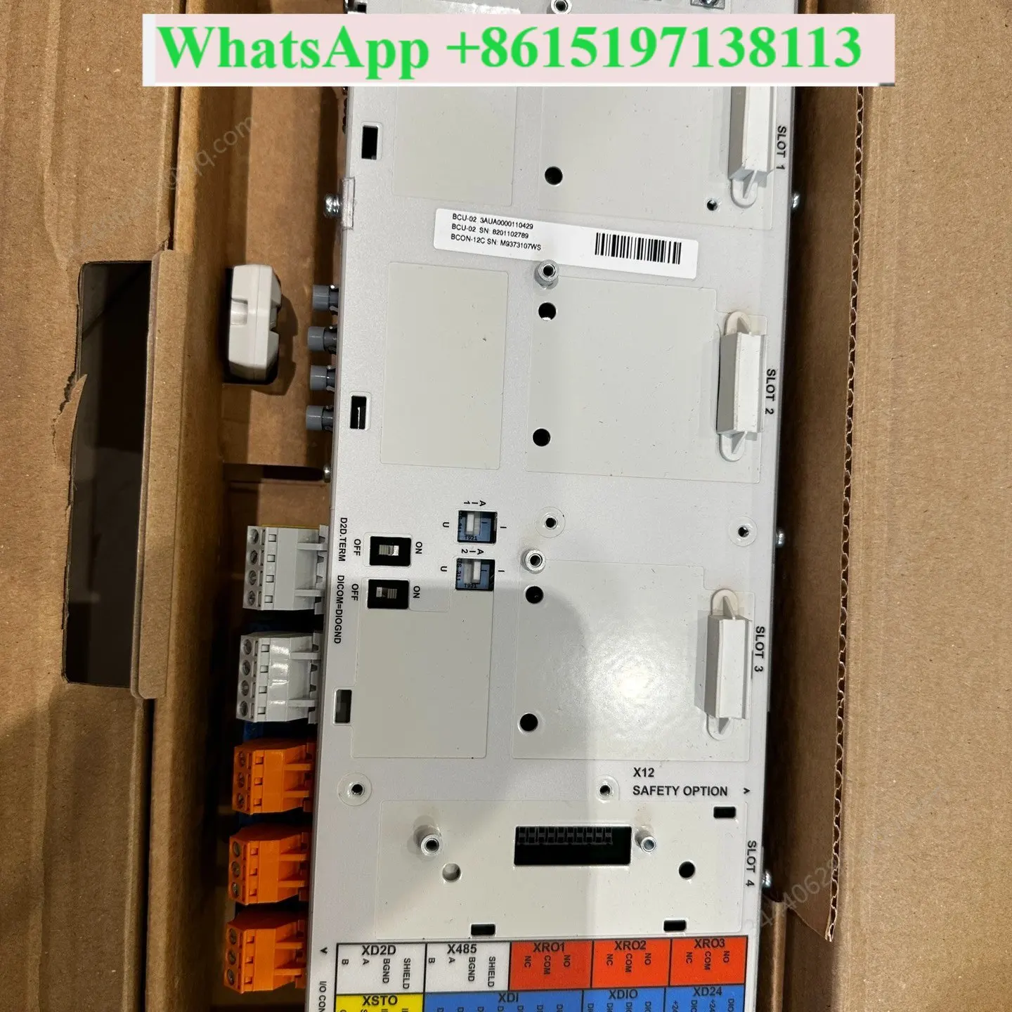 New original genuine high voltage frequency conversion control board BCON-12N BCU-02 3AUA0000110429