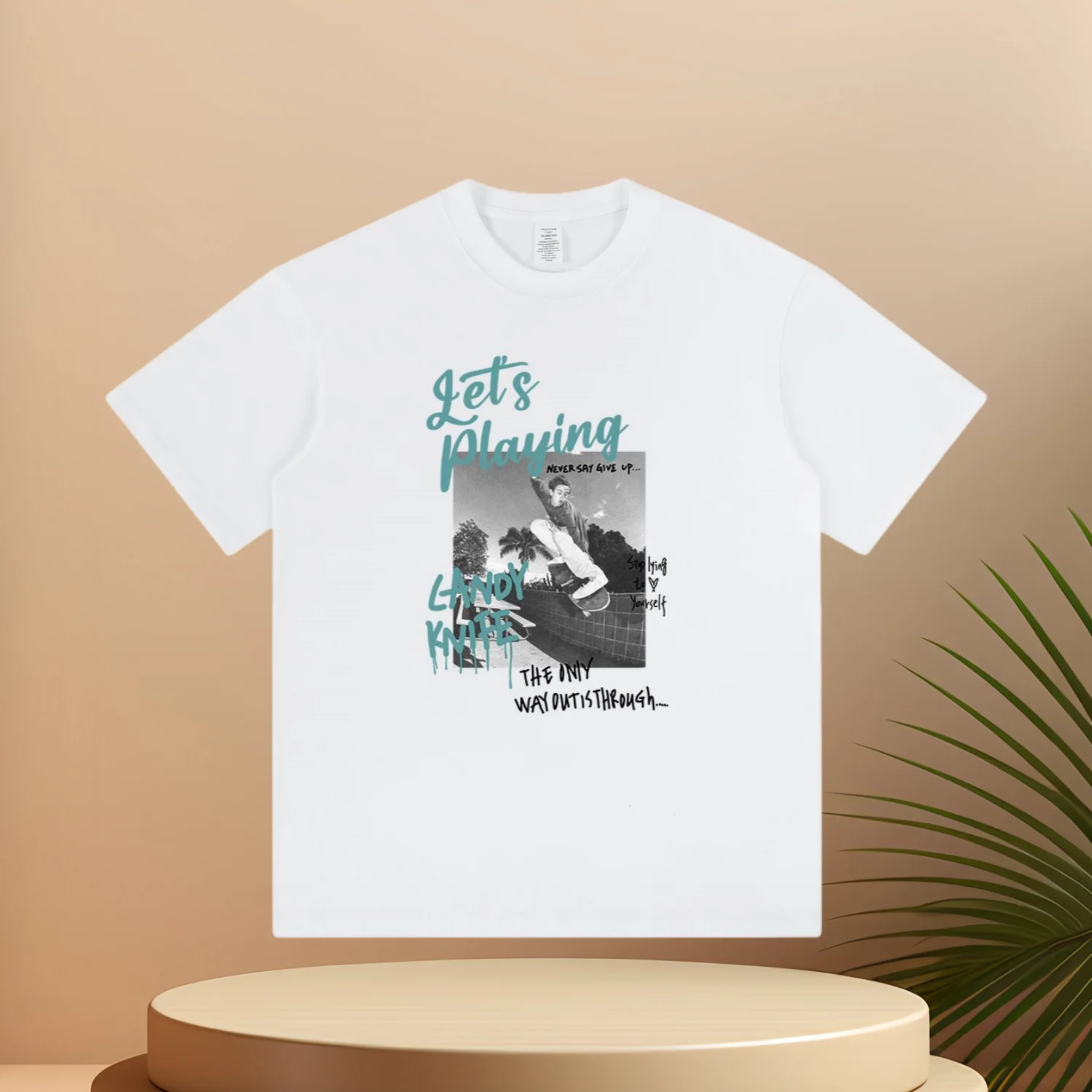 

Мужская футболка 25, летняя новинка, спортивный скейтборд, американский хип-хоп, свободный хлопок с принтом и короткими рукавами