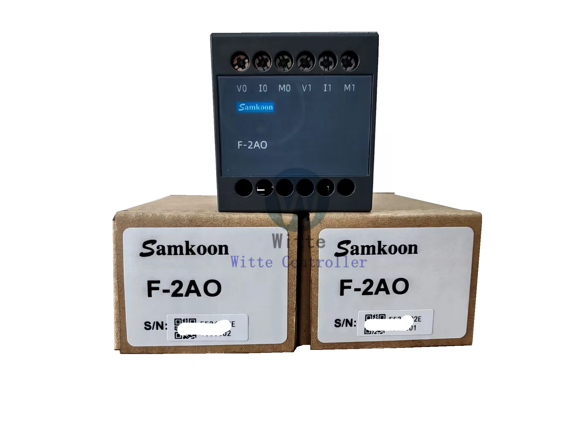 Samkoon F Series Plugin Extension F-8X F-8T F-4X4T F-4TC F-4PT F-4AI F-2AI1AO F-2AO F-4R Mini PLC Digital Modulecontrol Unit