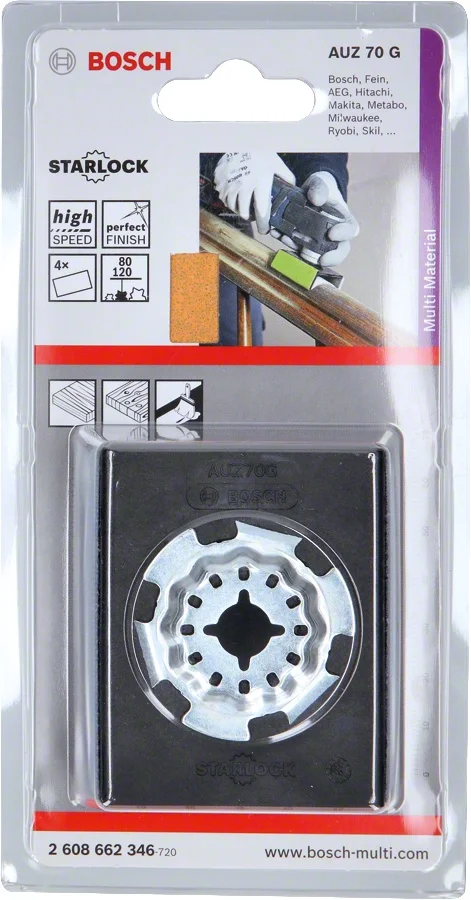 Bosch - Starlock - AUZ 70 G micro ptrak grip for base