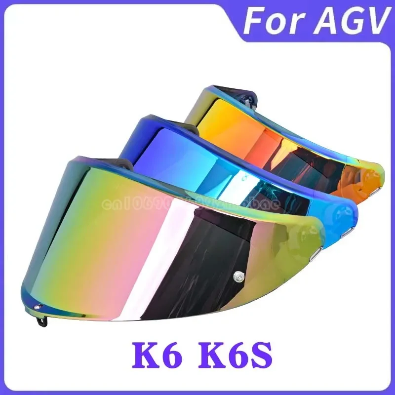

Viseiras Capacete Helmet Face Shield Visor Windshield for AGV K6 K6S High Toughness High Strength Sunshield Lens Shield Glasses