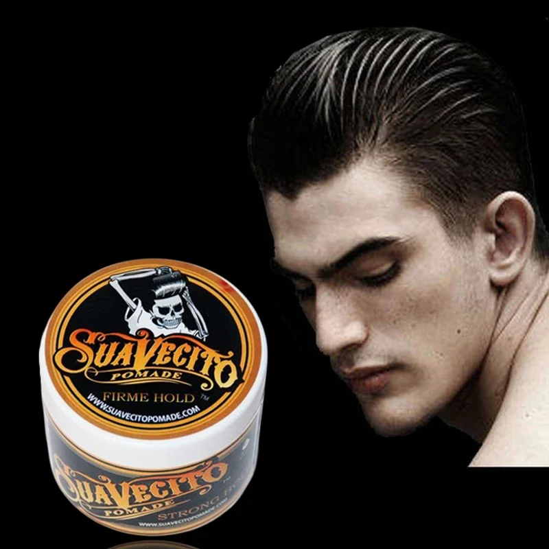 1pcs Professional Hairs Wax Pomade Long-lasting hair gel for men Fluffy Hair Pomade Wax keep hair oil edge control no original