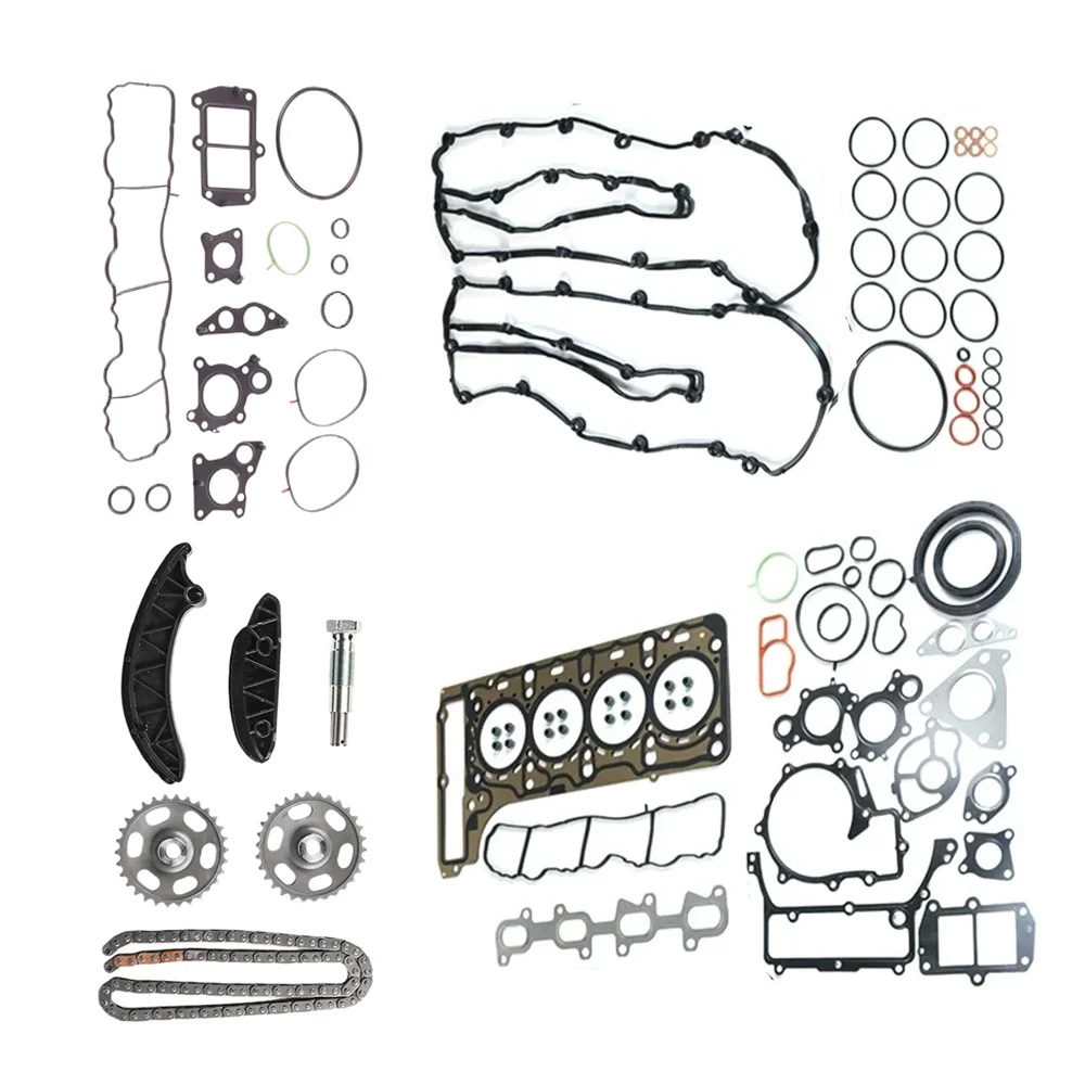 Engine timing and oil cooler gasket kit For MERCEDES-BENZ W176 W204 W205 X117 W212 X253 W447 2.2L 2.2 L T L4 Diesel 06-21 OM651 view 3