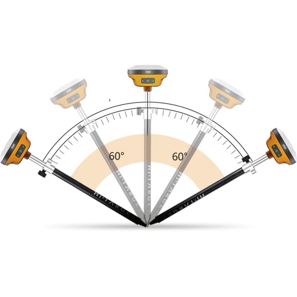 Hoge precisie draagbare GPS-landmeetapparatuur Gnss Gps Rtk