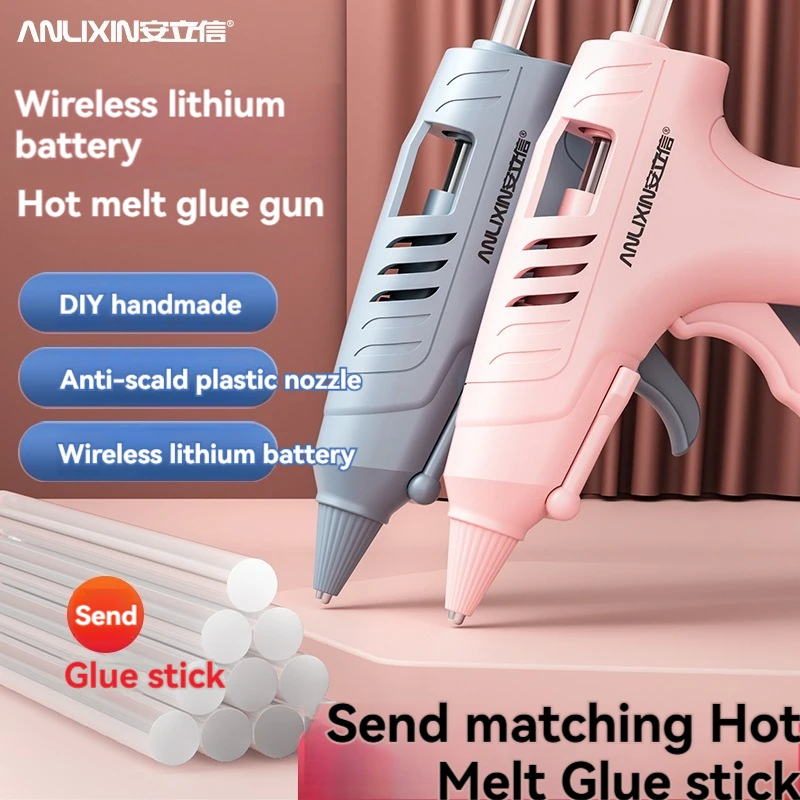 

20W Hot Melt Glue Gun Household DIY Industrial Mini Guns Electric Heat Temperature Repair Tool With 7mm Glue Sticks