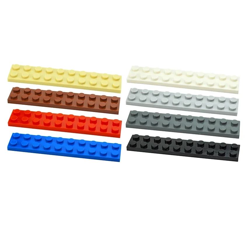 Size 2x10 Dots 36PCS DIY Building Blocks 2*10 Dots Thin Figures Bricks Compatible With 3832 Educational Creative Toys for Kids