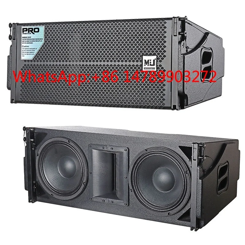 

High‑Performance Dual 10‑Inch Line Array Speakers, Waterproof Surround Sound PA System for Large Stage Live Events