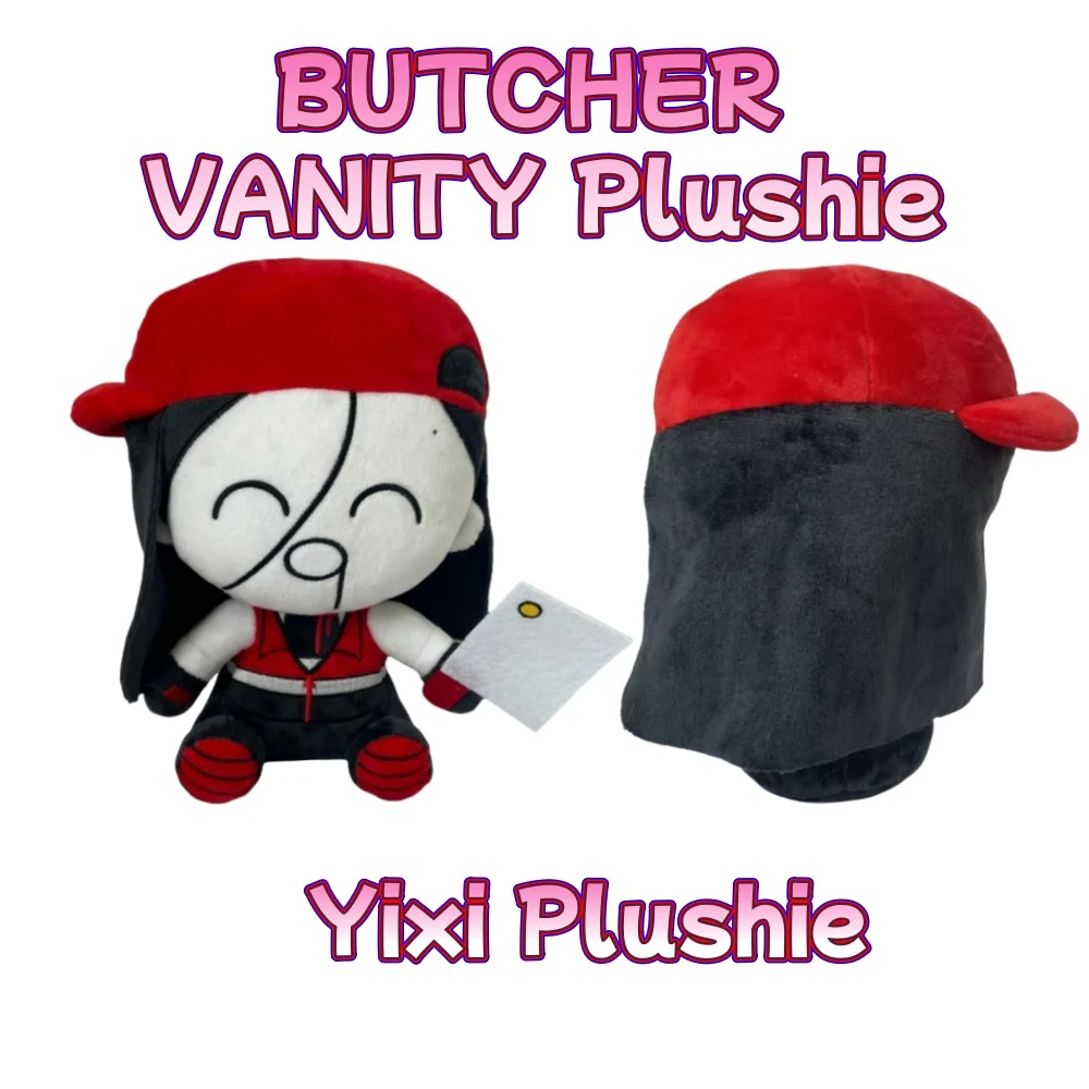 

BUTCHER VANITY Plush Cartoon Yixi Plushie Cute Halloween Home Decor Stuffed Doll Cosplay Toy For Fans Birthday Gift