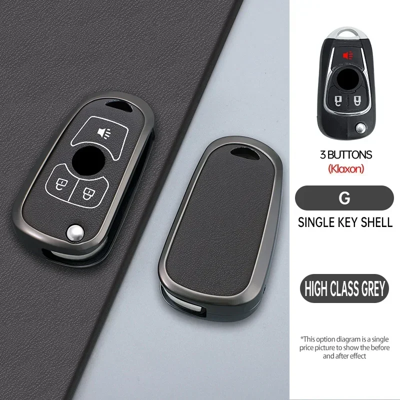 

Zinc Alloy Car Remote Key Case Cover For Buick Envision Verano Encore GS 20T 28T New LACROSSE Opel Astra K Styling Accessories