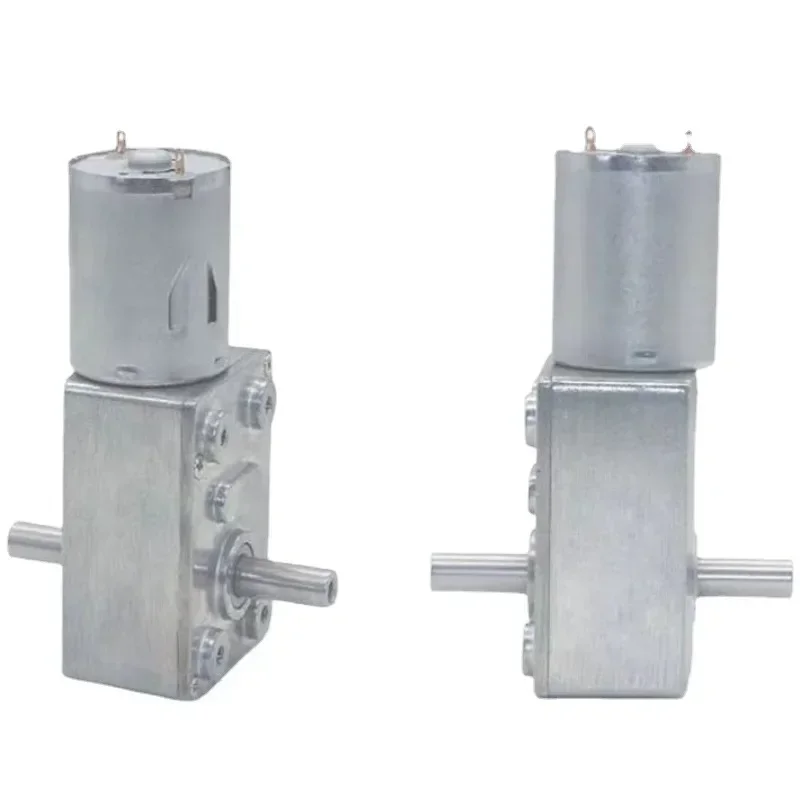 ZGY370 Worm Gear Motor JGY370 4632 DC 6V 12V 24V High Torque Worm Reversible Turbo Metal Geared Gear-box Reducer
