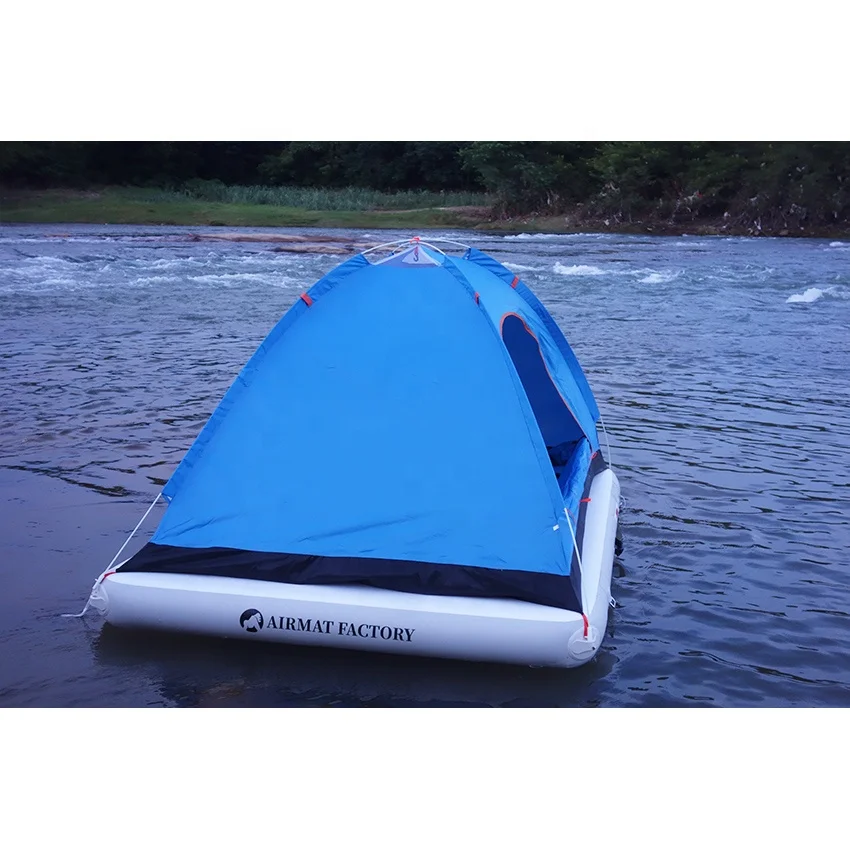 

Funworldsport Outdoor Camping Car Roof Tent Inflatable Picnic Mat Water Fishing Floating Tent For Sale