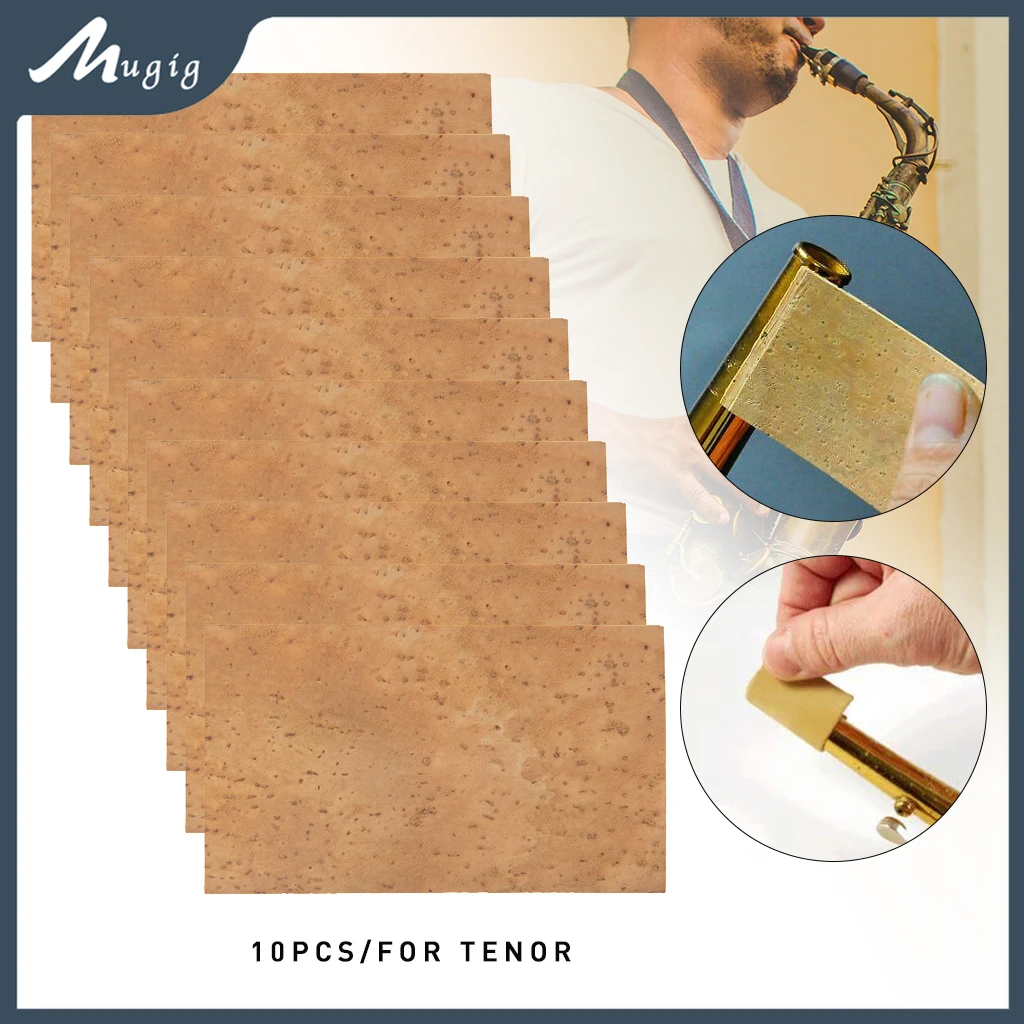 Mugig Tenor Sax Corks Saxophone Corks Tenor Neck Cork Saxophone Parts Accessories Woodwind Parts Accessories  1/10/20 PCS