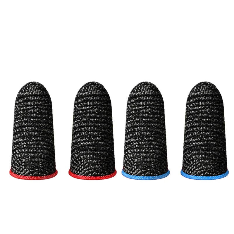 

Sweat-Proof Finger Cover Carbon Fiber for King Glory PUBG Peace Elite Game Occupation Touch Screen Thumb Game Pad Accs