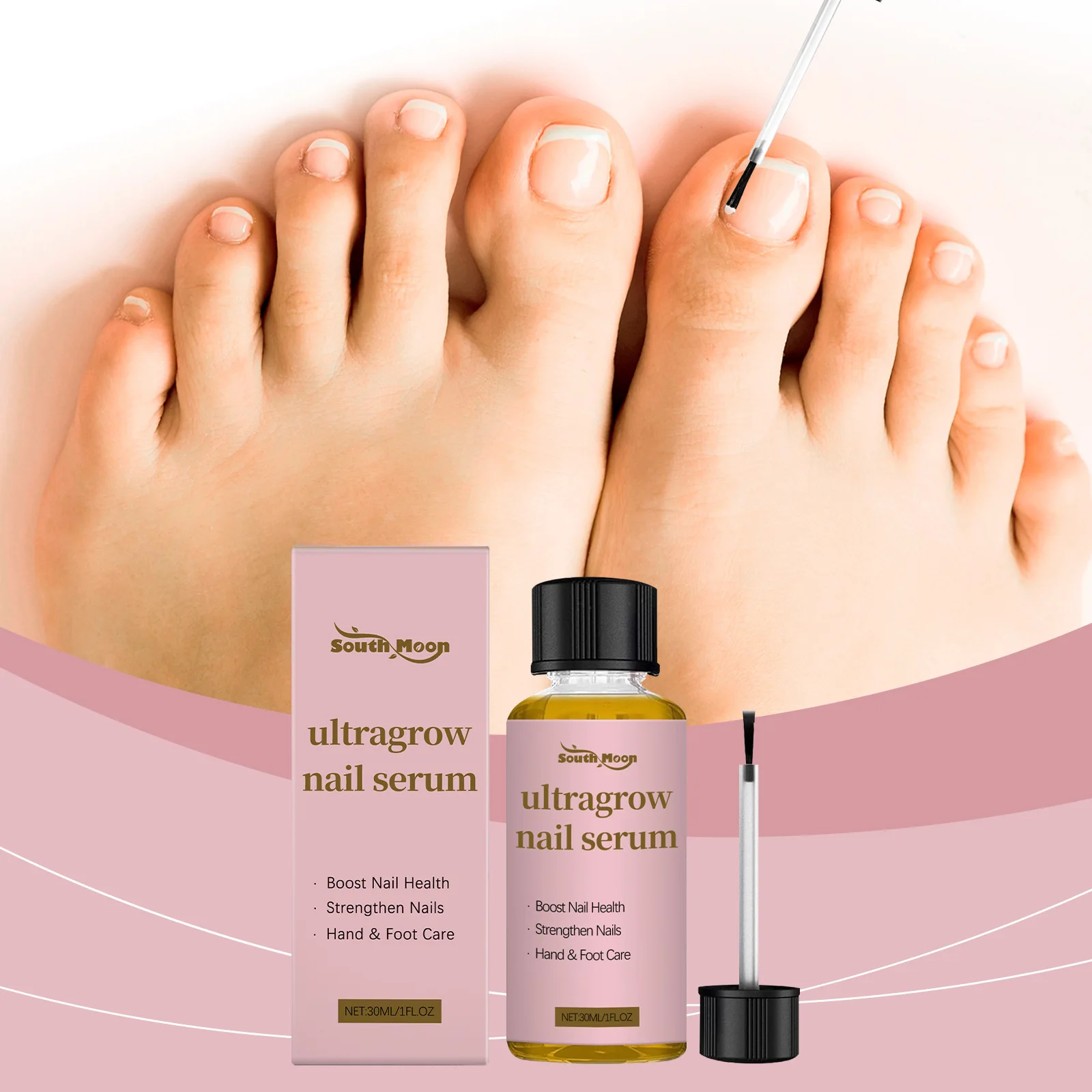 ساوث مون علاج فطريات الأظافر مصل تو منتجات إصلاح الفطريات اليد العناية بالقدم إزالة هلام مكافحة العدوى بارونيشيا