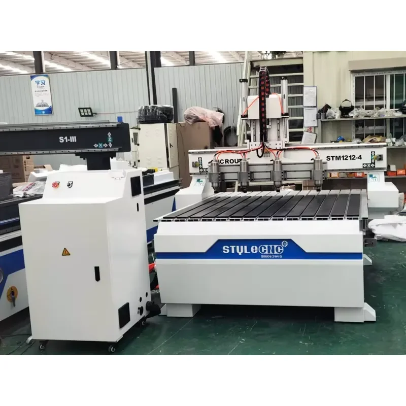 Multi Spindle CNC Woodworking Machine with Four Heads