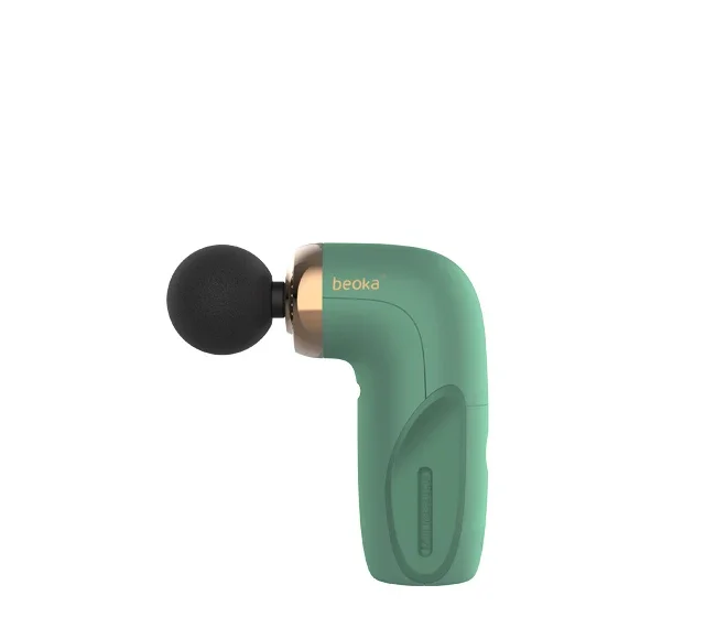 Beoka 2024 high quality mini portable fascia massage gun mmuscle heat massage gun deep tissue electric massage gun manufacturers