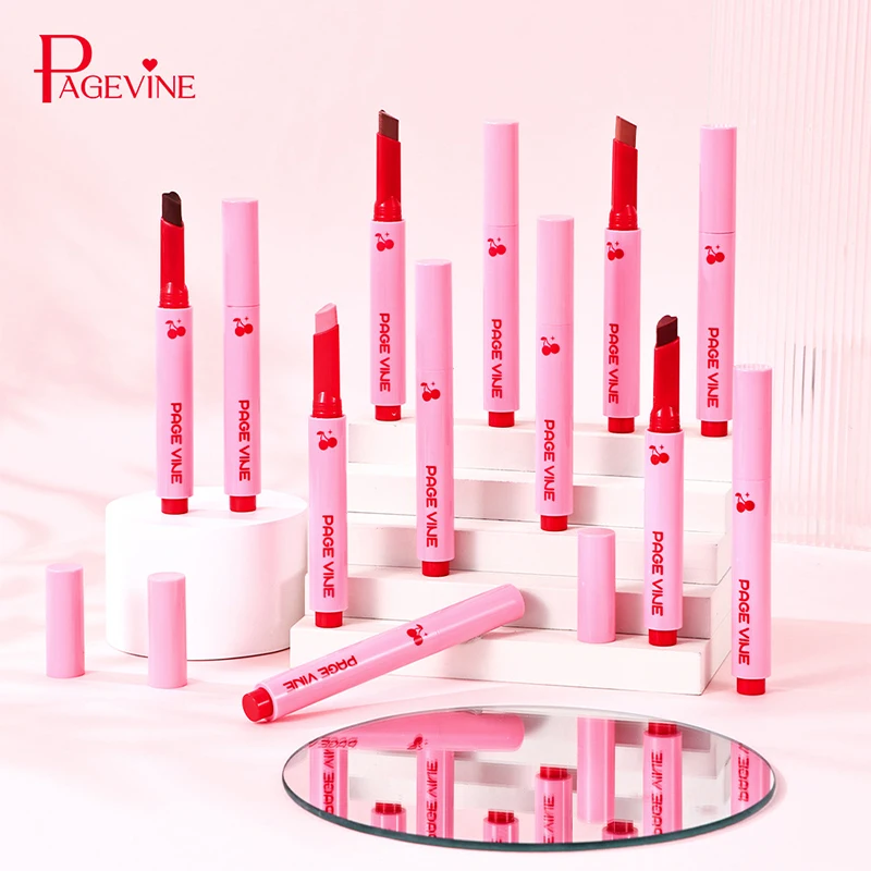 Batom de marca mais vendido, hidratante macio, brilho labial sólido, fácil de aplicar, cor de longa duração, à prova d'água, bálsamo labial para estudantes coreanos