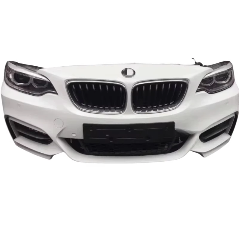 For  2 Series F22 F23 220i 225i 228i Car Bumpers Front Bumper Grille Center Grid Headlights Assembly
